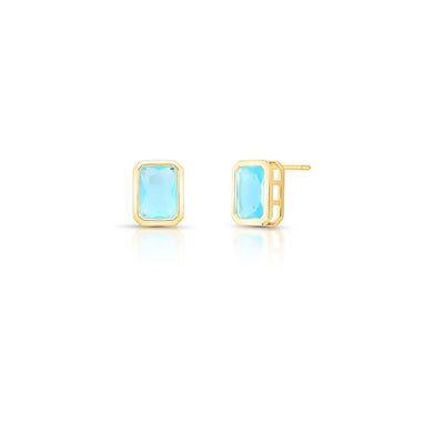 Brinco Hallu Allure | Banho de Ouro 18k e cristais