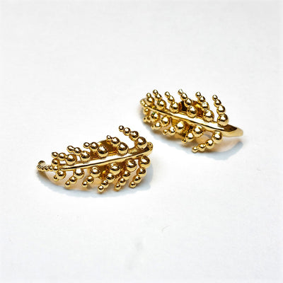 Brinco  XAX One Ouro Vermeil 18K