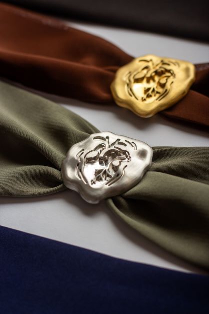 Colar Puro e Raro - Cuore em Ouro Vermeil 18K ou Ródio Branco