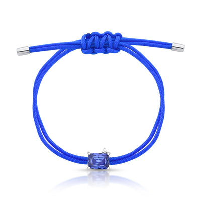 Pulseira Hallu Summer | Prata 925 com Ródio e Cristal