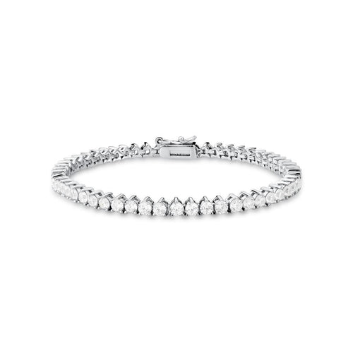 Pulseira Hallu Riviera | Banho de Ródio e Cristais